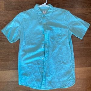 Gap Kids light blue collared shirt